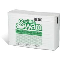 FS/Napkins White Swan Small Table Top 12 x 750/Case
