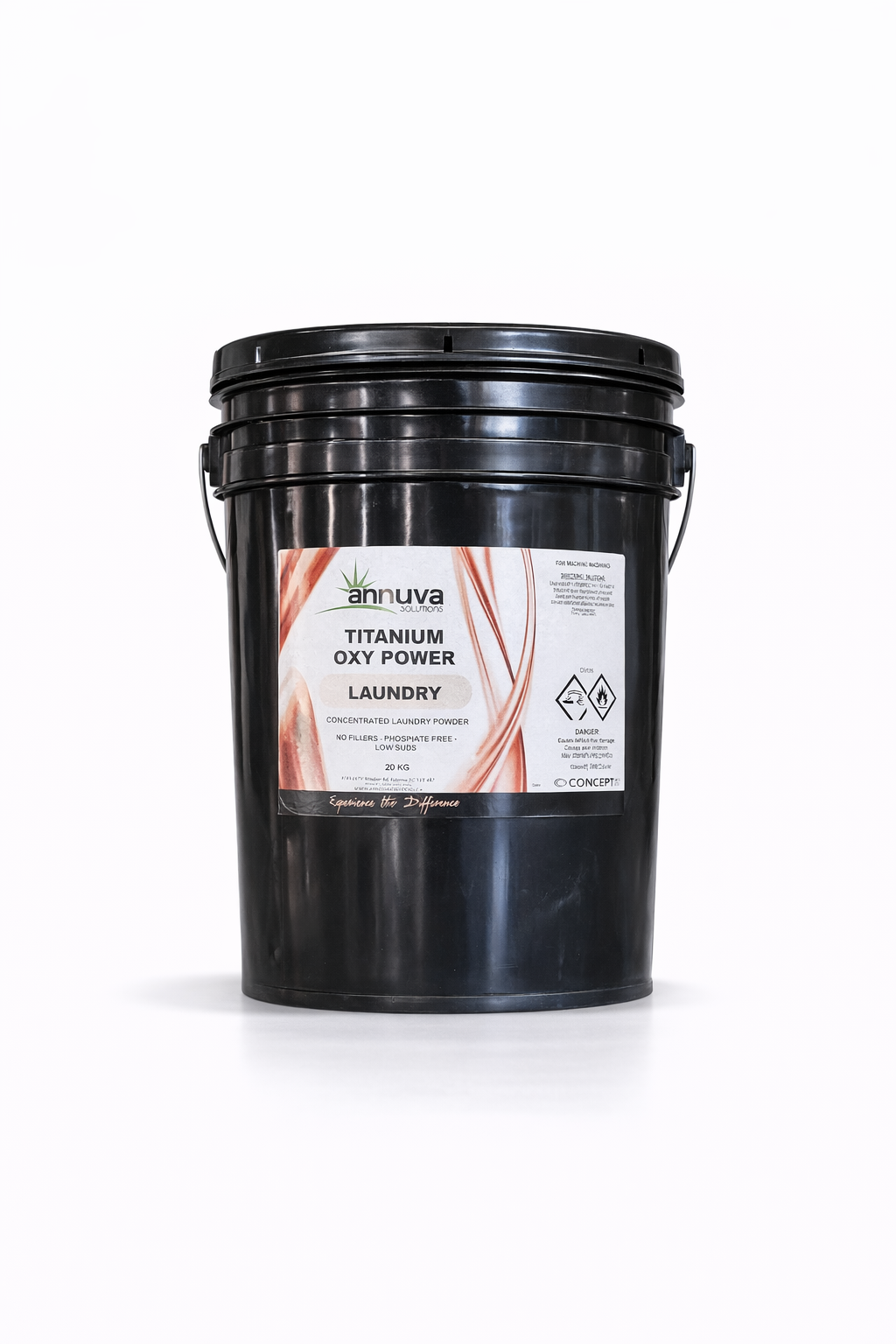 Laundry Detergent Titanium Oxy Power Phosphate Free 20 kg pail